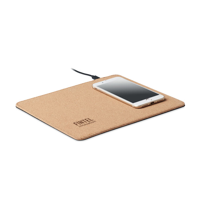 Cork mouse mat | wireless charger